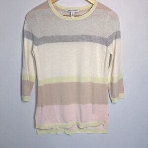 Autumn Cashmere Long Sleeve Crew Neck Sweater size S